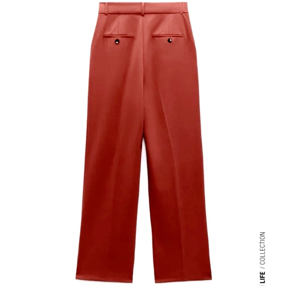 ZARA HIGHT WAISTED TROUSERS - Picture 2 of 15
